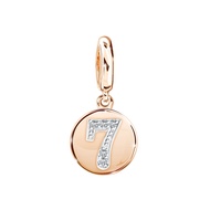 PRIMA จี้เพชรรูปตัวเลข 7 Lucky Number Collection ตัวเรือน 9K รหัสสินค้า 991P0058-01