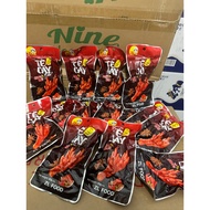 10 spicy pangolin chicken feet, bag of 2 legs, 65g