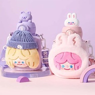 【免運】保溫杯女生可愛吸管316不鏽鋼兒童水杯ALL-JOINT