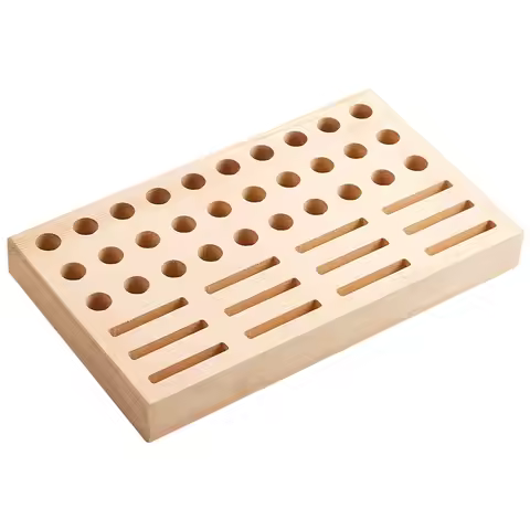Jewellery and Seal Storage Box Wooden Jewellery Organiser Tray Mould Display Shelving Unit Goldsmith