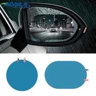 [ Featured ] 1/2Pcs Auto Rear Mirror Protective Film Anti Fog Sticker Car Side Window Rain Film Universal Car Motorcycle Mirror Rainproof Film Waterproof Clear Window Stickers