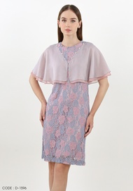 VERONIQA Dress VE-D1596 ลูกไม้ราเชล แขนสั้น IGPU25-8