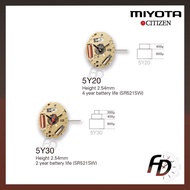Citizen 5Y20 / 5Y30 Miyota Quartz Watch Machine Movement (Made in Japan) Replacement Parts Engine Ja