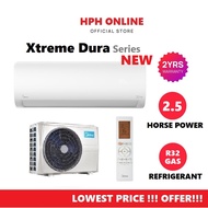 Midea 2.5hp Air Cond Air Conditioner 冷气机 MSXD-24CRN8 (replace MSK4-24CRN1) Aircond Penyaman Udara