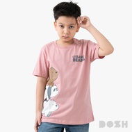 DOSH KIDS T-SHIRTS WE BARE BEARS เสื้อยืดคอกลมเด็ก FBTK210904-PI1 (4-12)