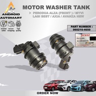 DENSO PERODUA ALZA (FRONT) / MYVI LAGI BEST / AXIA / AVANZA (NEW) MOTOR WASHER TANK Tangki Pump Air 