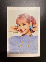 Blackpink Lisa 2022 welcoming collection postcard