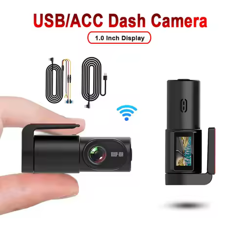 Mini Small Compact USB 1080P FHD Car DVR Camera Dash Cam Video Recorder Wide Angle WIFI Dashcam ACC 