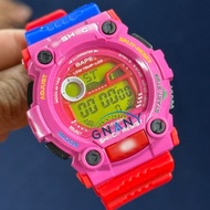 G-SHOCK KID CUDI MAT MOTOR G-7900 MEN WOMEN DIGITAL DATE WATER PROOF JAM LELAKI PEREMPUAN BOX