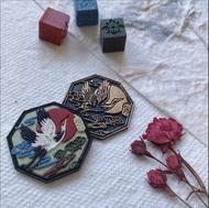 敦煌神鹿 仙鶴古風主題 火漆封蠟印章 Wax seal