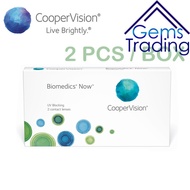 (2  PCS) Cooper Vision Biomedics Now Monthly Disposable Lens Hydrogel Clear Contact Lenses