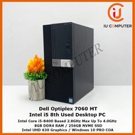 DELL OPTIPLEX 7060 MT INTEL CORE I5-8400 8GB RAM 256GB NVME SSD USED DESKTOP REFURBISHED PC