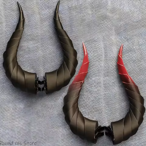 Halloween Monster Cosplay A Pair Of Hair Clips Demon Devil Horns Succubus Headwear Carnival Headdres