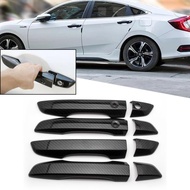 Honda Civic FC 2016-2021 Door Handle Cover Carbon Look