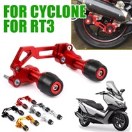 For CYCLONE RT3 RT 3 Motorcycle Accessories Muffler Exhaust Sliders Crash Pad Anti Fall Protector Falling Fall Protectio
