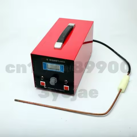 Microcomputer automobile exhaust analyzer Lingxin LPQ-2 gas smoke meter portable exhaust emission de