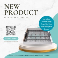 [SG] Easy Clean Rabbit Litter Box Litter Tray Toilet (Improved)