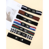 Elastic seamless elastic belt for women, all-match invisible belt, waist-tightening lazy belt