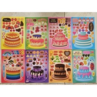 LearnWithFan • DIY Sticker Birthday Cake Edition DIY Birthday Cake Sticker/