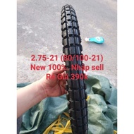 Locomotive tire. 21 wheel. super nice. 80/100-21 (2.75-21) , 90/90-21. 100% new. small spikes and bi