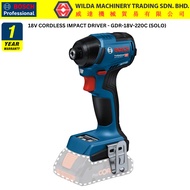 BOSCH GDR 18V-220 C 18V Cordless Impact Driver Impact Wrench GDR18V220C GDR 18V 220 C GDR 18V220C