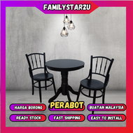 ️familystar2u - Dining Table Set (1+2)  Meja Makan  Set Meja Makan  Shanghai Chair  Meja Makan 2  ke