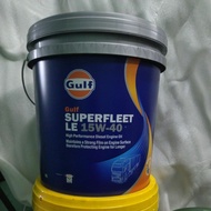 Gulf Superfleet LE 15W-40 Diesel Engine Oil (18 liter)