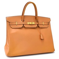 HERMES Birkin 40手提包 □E印章皮革