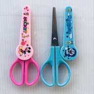 6” Cartoon Design Student Scissor with Cap/Gunting