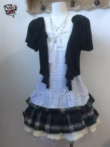 Summer Sweet Vintage 2 Piece Set Women Vintage Style Y2K Fashion Slim Fit Shirt + A Line Mini Skirt 