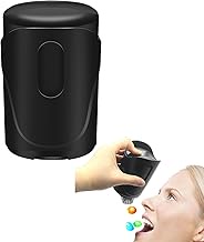 TARSHYRY Snack Dispenser,Nuts Dispenser 270ml Keep Fingers Clean,Portable Small Nuts Candy Container