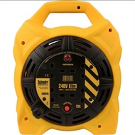 Defender Extension Cable 4 Socket 13A Box Cable Reel 15m 240V
