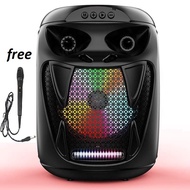 ZQS8137 High Volume 20w 8 Inch Speaker Outdoor Portable Party Dj Speaker Set Subwoofer Sound Light W