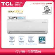 TCL 1HP Inverter Aircon Split-type Air Conditioner TAC-09CSA/KEI (White)