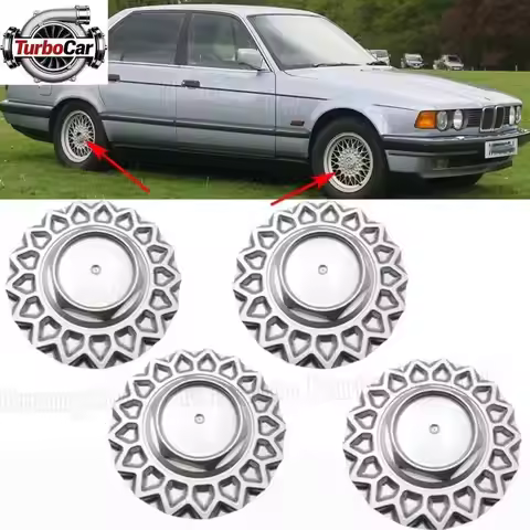 4Pcs 165Mm Wheel Center Hub Cap Cover Rims For BMW 5 E34 6 E24 7 Series E32 M6 Part Number 361311798