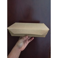 Paper LUNCH BOX FULL KRAFT Material (50Pcs)/LUNCH BOX