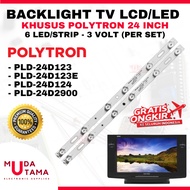 POLYTRON 24 INCH TV BACKLIGHT - PLD24D123 PLD24D123E PLD24D124 PLD24D2900 - POLYTRON PLD 24D123 TV B