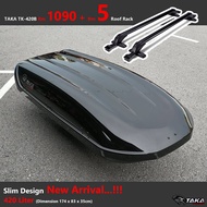 TAKA TK-420B 420L Roofbox Car Roof Box with Roof Rack RM5