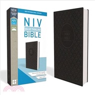 Holy Bible ─ New International Version, Charcoal/Black Leathersoft Value Thinline Bible