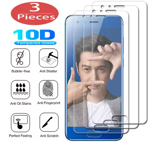 3Pcs Protection Tempered Glass For Huawei Honor 6A 6C Pro 7X 6X 5X 8 9 Lite GR5 2017 GR3 Screen Prot