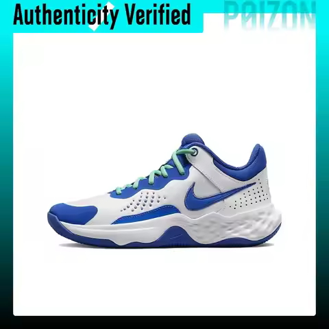 Nike Fly By Mid 3 Basketball Shoes Men's Low-top White/Blue DD9311-102