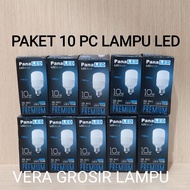 CAHAYA 10 pc LED lamp package 10W white light E27PANALED 10W white light E27 LED capsule lamp