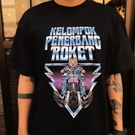 LIGHTNING ROCKET FLIGHT GROUP TSHIRT BLACK