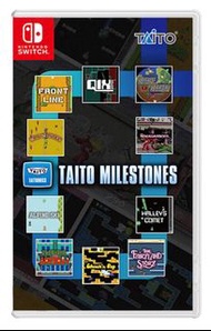 《今日快閃價》（中古二手）Switch NS遊戲 80年代 名作街機遊戲集大成！TAITO MILESTONES 遊戲合集 港版中英文版  （包含 10 款 80年代 TAITO 名作街機遊戲）