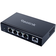 REOLINK RLA-PS1E สวิตช์ PoE 4 ช่อง + Uplink 1 ช่อง | สำหรับกล้อง/NVR | เสถียรสูง | เคสโลหะ