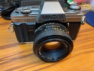 (平放)Minolta x-370 連 50mm f/1.7鏡頭 菲林相機