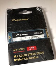 Pioneer 先鋒 APS-SE20G 2TB M.2 PCIe SSD 固態硬碟