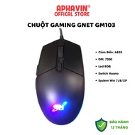 G-NET GM103 USB RGB GAMING MOUSE - Genuine 2 Years
