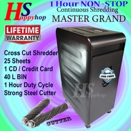 Geomaster  Super  Heavy Duty Paper  Shredder -SUPERGRAND