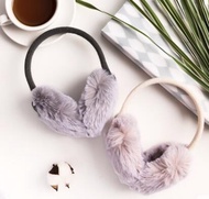 MINISO / famous excellent bow plush earmuffs winter warm cold cute female student earmuffs